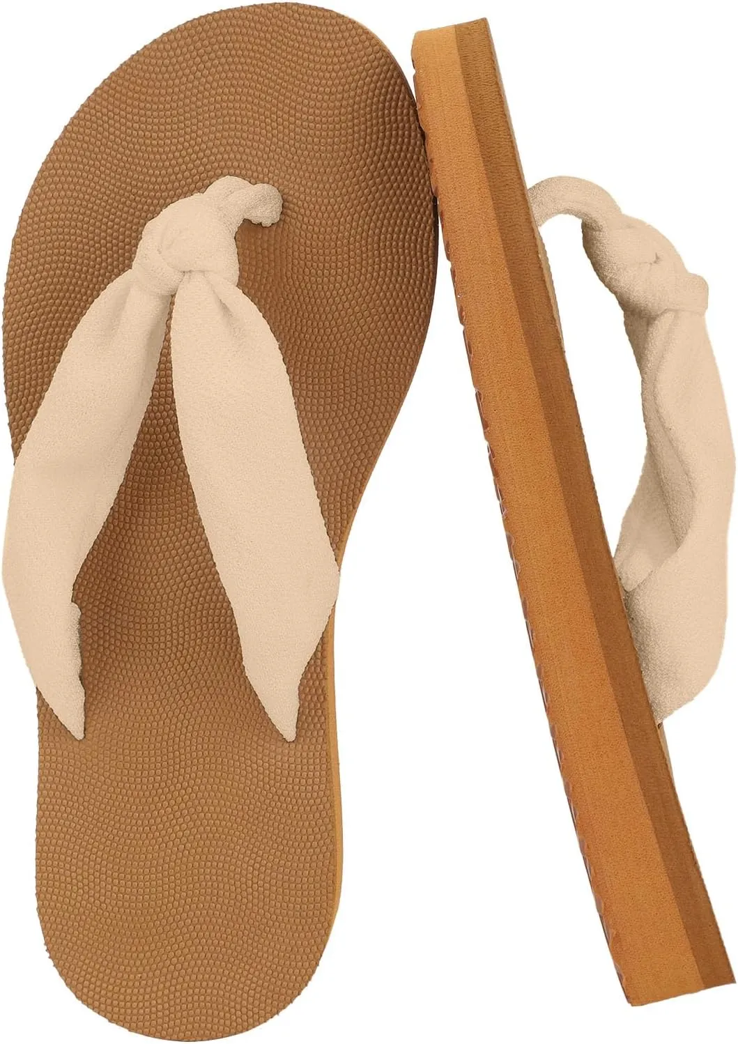 Flip Flops for Women with Arch Support Yoga Mat Comfortable Summer Beach Walking Thong Cushion Sandals Slip On Indoor Outdoor