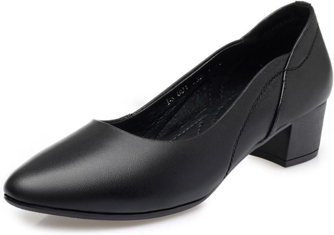 Loafers for Women Women's Genuine Leather Office Shoes Stylish Formal Footwear for Ladies Autumn Collection