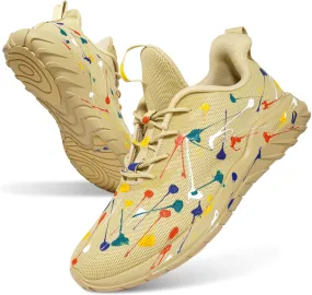 Soulsfeng Mens Running Shoes Lightweight Fashion Stylish Sports Workout Gym Tennis Walking Sneakers Size US 5.5-15