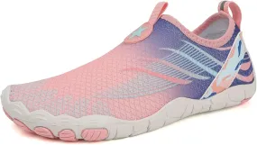 Stylish Water Shoes for Women Men Quick Drying, Breathable Hiking Barefoot Aqua Sports Water Shoes with Drainage, Outdoor Swim Diving Surf Kayaking