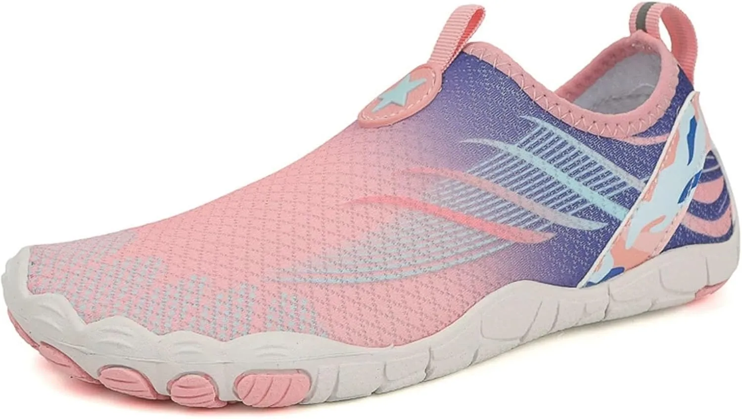 Stylish Water Shoes for Women Men Quick Drying, Breathable Hiking Barefoot Aqua Sports Water Shoes with Drainage, Outdoor Swim Diving Surf Kayaking