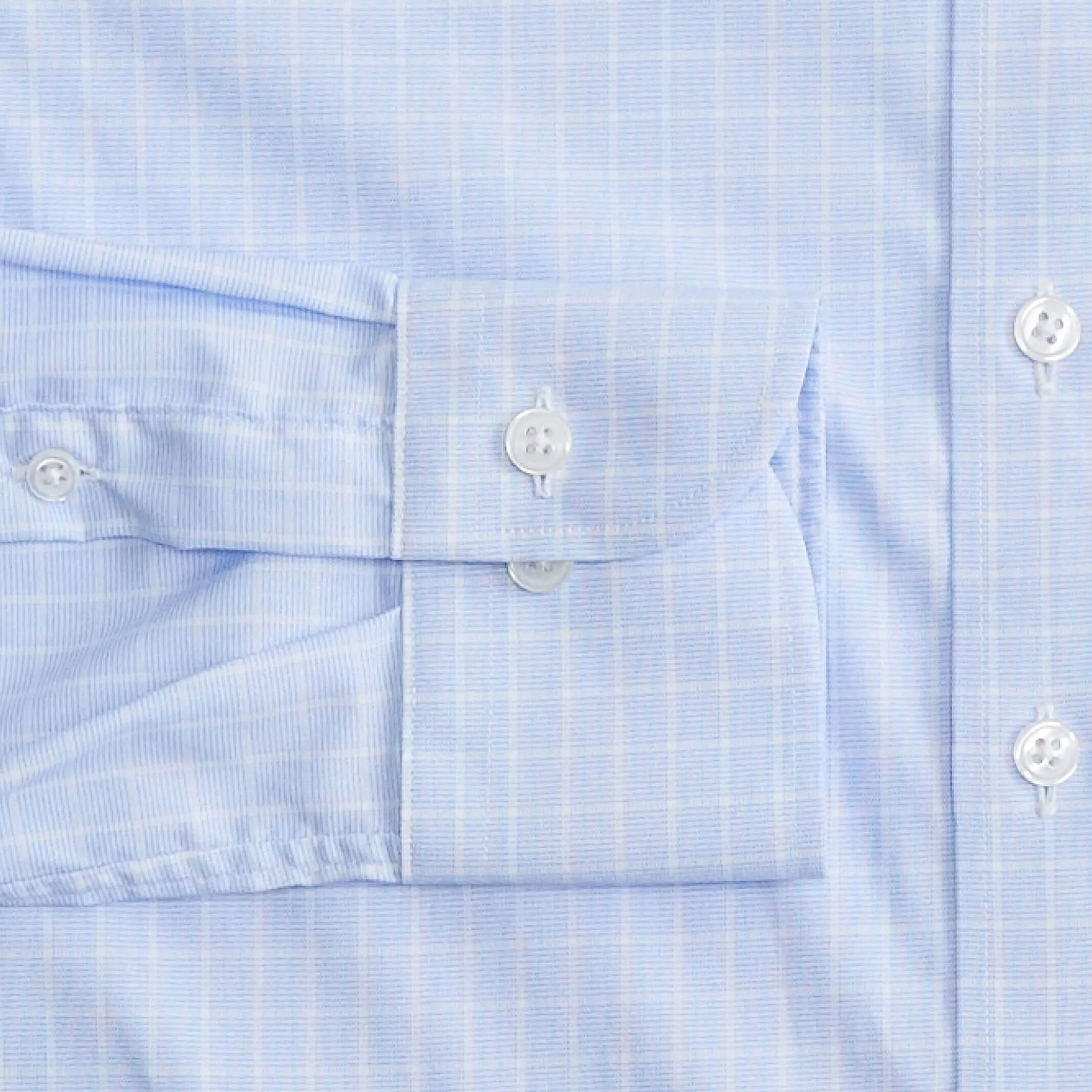 The Light Blue Winford Performance Twill Custom Shirt