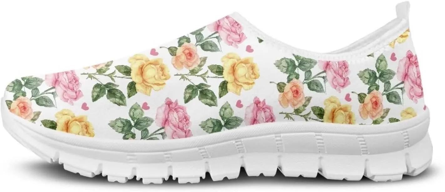 Women's Slip On Loafers Lightweight Comfortable Casual Workout Shoes for Yoga Tennis Running Sneakers